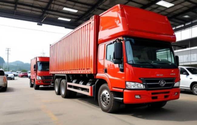 吴中12米厢式货车